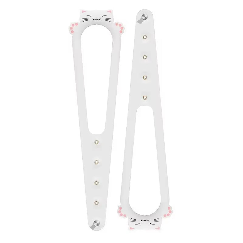 Adjustable Elastic Cat Door Holder Latch Punch-Free Gate Lock Keep Cat Dog Out from Entering Door Holder Latch Pet Supplies