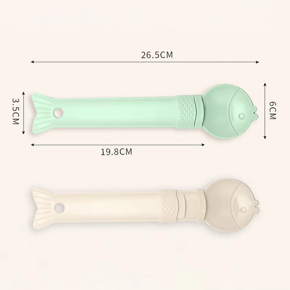 Cat Treat Squeeze Spoon Cat Treat Dispenser Cat Treat Supplies Sliding Strip Squeeze Cat Feeder for Pet Liquid Snack Feeding