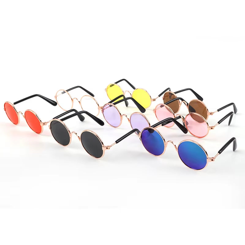 1Pc Lovely Pet Cat Glasses Small Dog Glasses Pet Products for Little Dog Cat Eye-Wear Dog Sunglasses Photos Pet Accessories