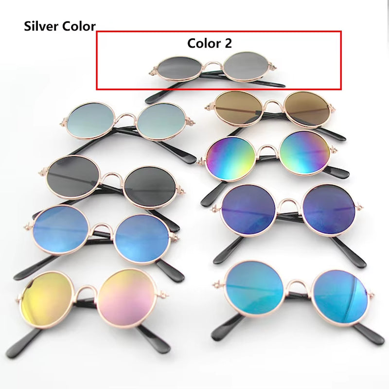 Pet Cat Glasses Fashion Cute Eye-Wear Sunglasses for Cats Dog Accessories for Little Pets Photos Prop Pet Products, 1 Piece