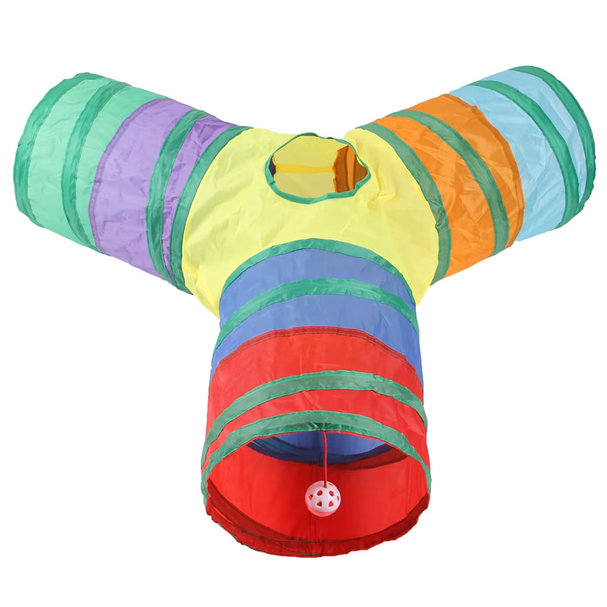 Cat Tunnel Pet Supplies Cat S T Pass Play Tunnel Foldable Cat Tunnel Cat Toy Breathable Drill Barrel for Indoor Loud Paper