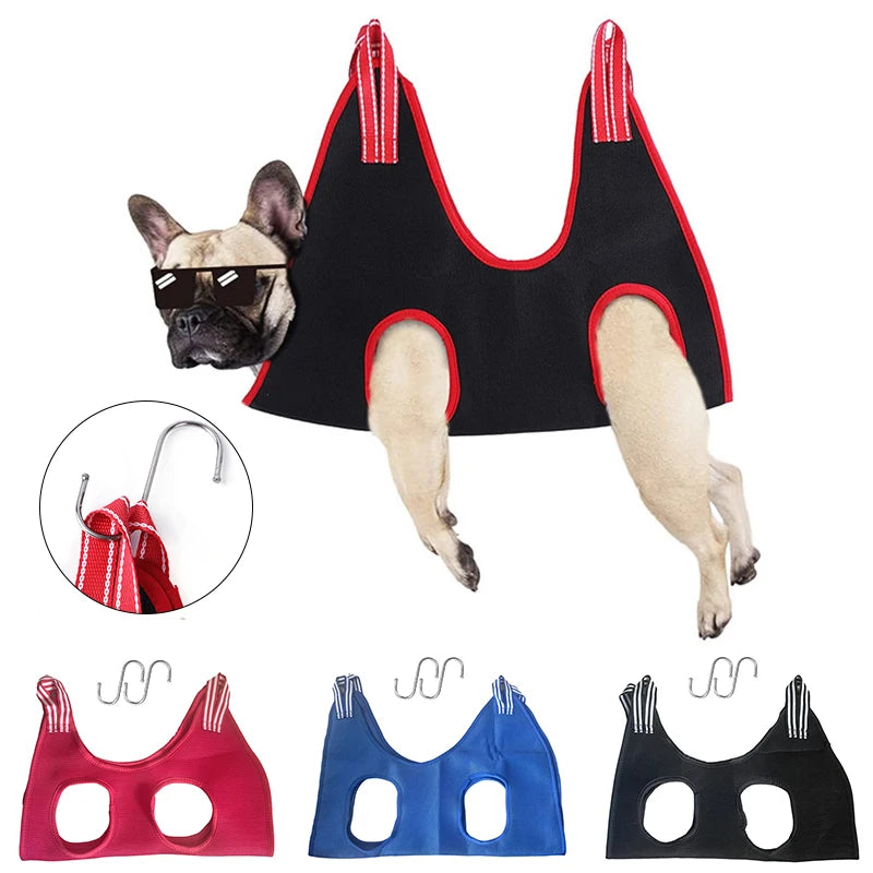 Cat Grooming Nail Cutting anti Scratch Bite Fixed Bag Bath Trimming Restraint Bag Pet Beauty Hammock Hanging Pet Supplies Set