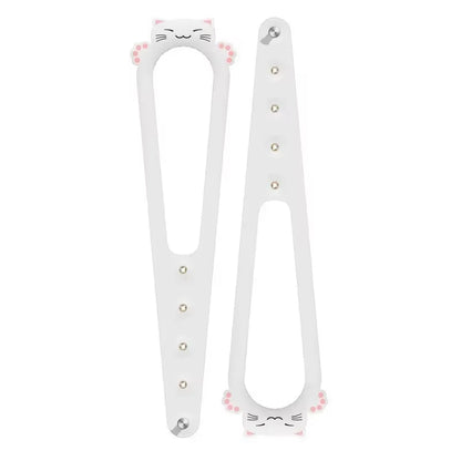 Adjustable Elastic Cat Door Holder Latch Punch-Free Gate Lock Keep Cat Dog Out from Entering Door Holder Latch Pet Supplies