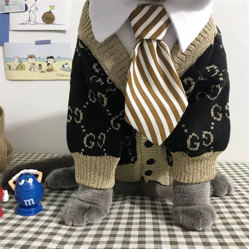 [MPK Store] Cat Toy Cat Costume Clip Tie for Cats and Dogs, Cat Collar